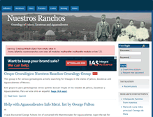 Tablet Screenshot of nuestrosranchos.com
